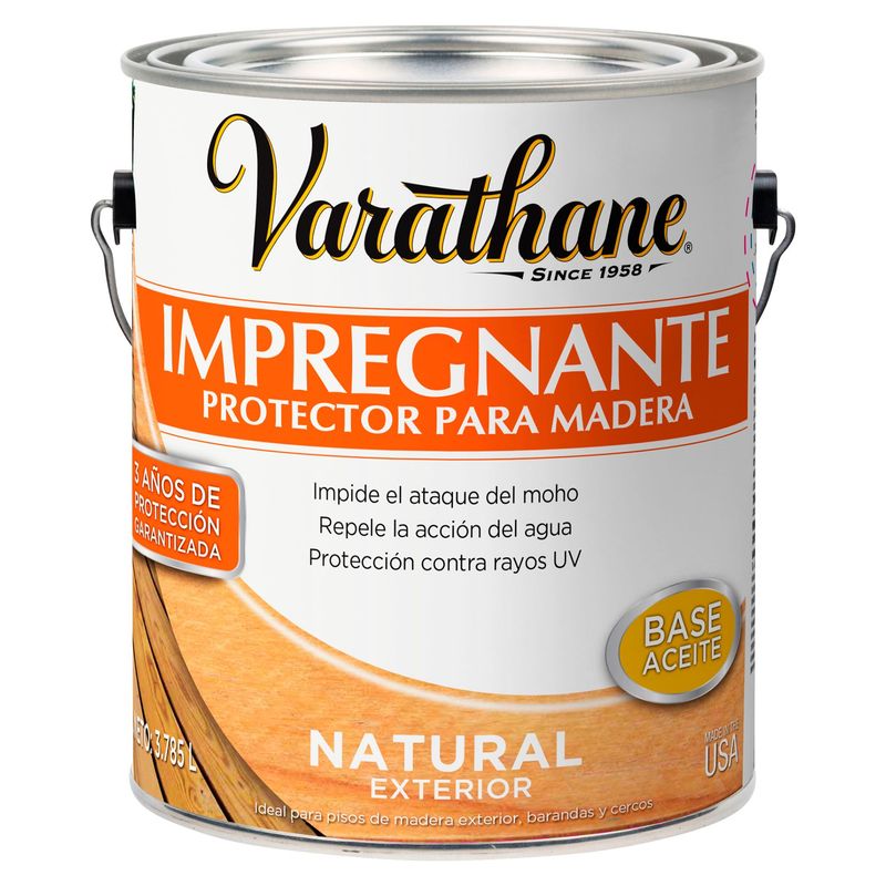 VARATHANE - Impregnante para Madera Varathane Natural 3,785L