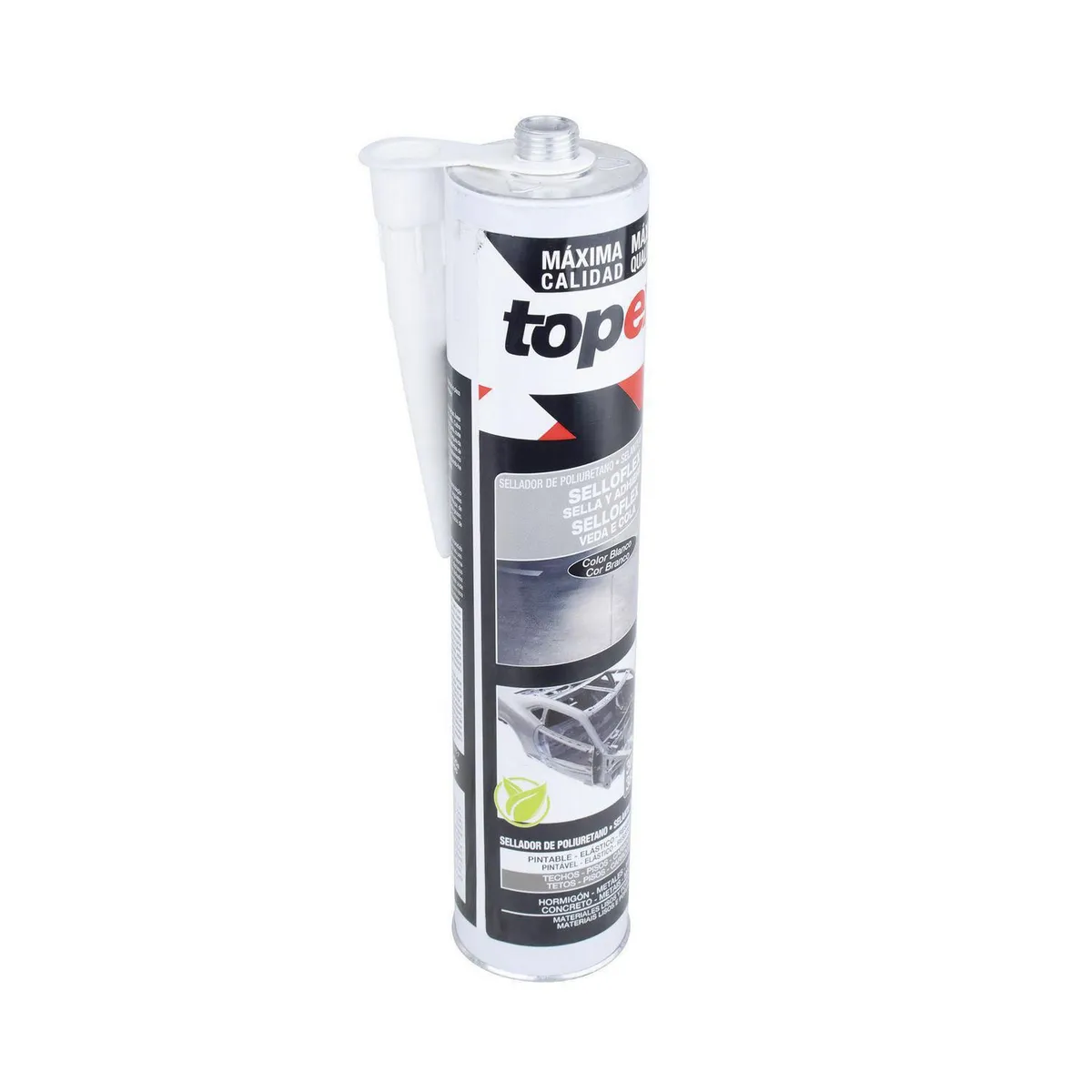 TOPEX - Adhesivo sellador de poliuretano 300 ml blanco