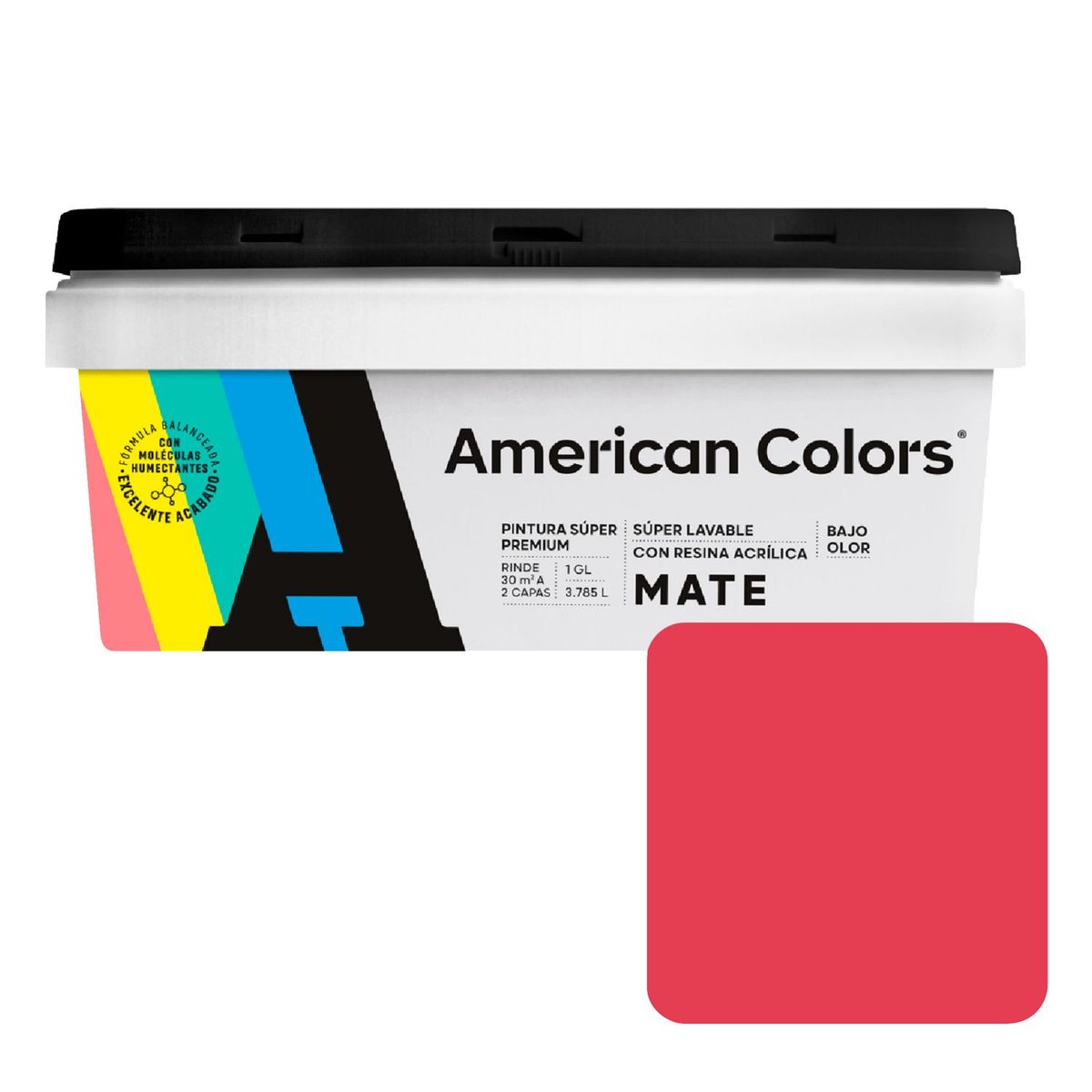AMERICAN COLORS - Pintura Latex Beige 1 GL