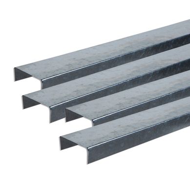 Riel de Acero 65 x 25 mm x 3 m