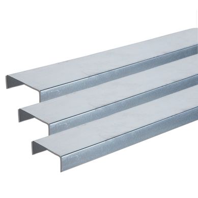 Riel de Acero 90 x 25 mm x 3 m