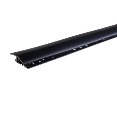 Rodo Junta Tapa + Base Negro 1m
