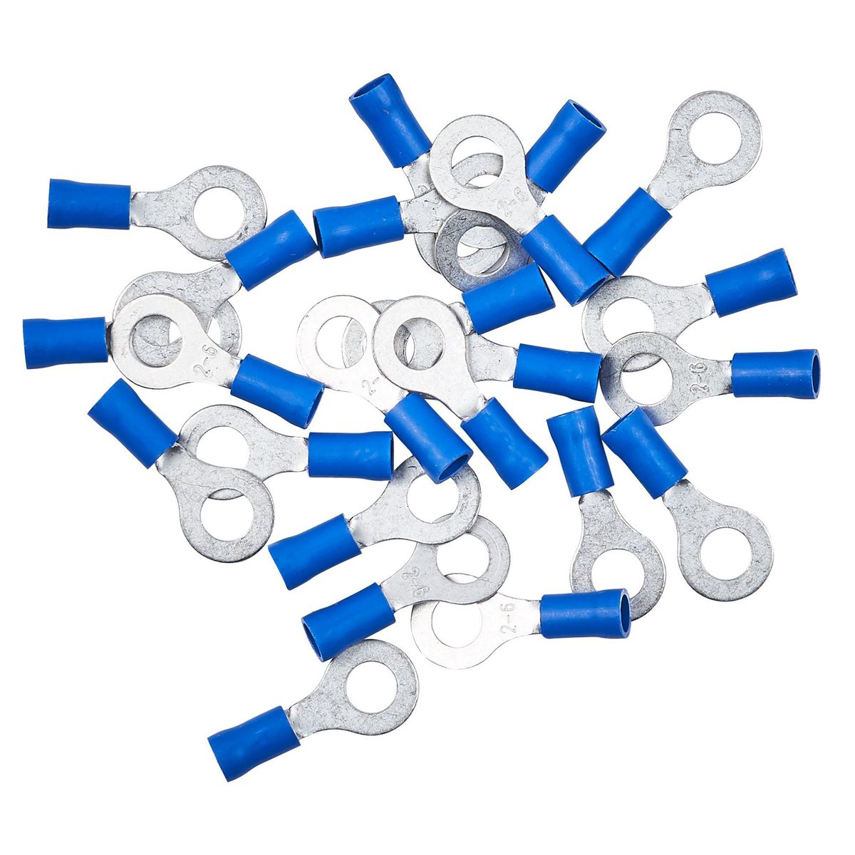 TKL - Terminal Aislado Ojal 1/2 AWG Azul x 25 Unidades