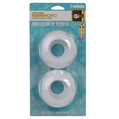 Set 2 protectores perilla de puerta 6.5cm