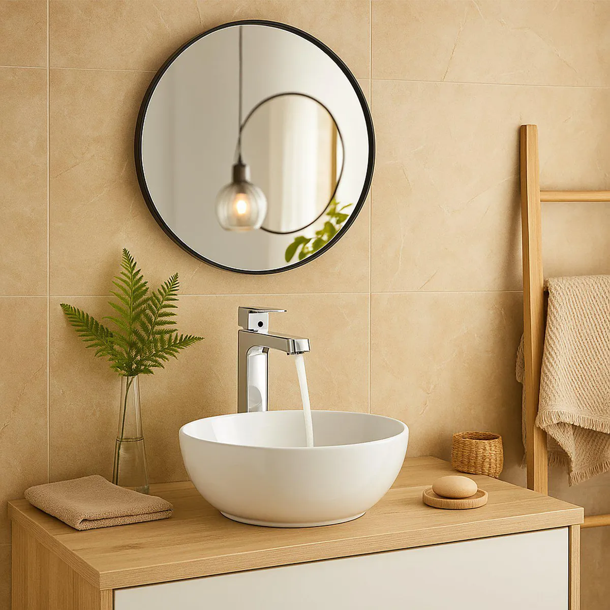 SENSI DACQUA - Llave de Lavatorio Monomando Cagliari 