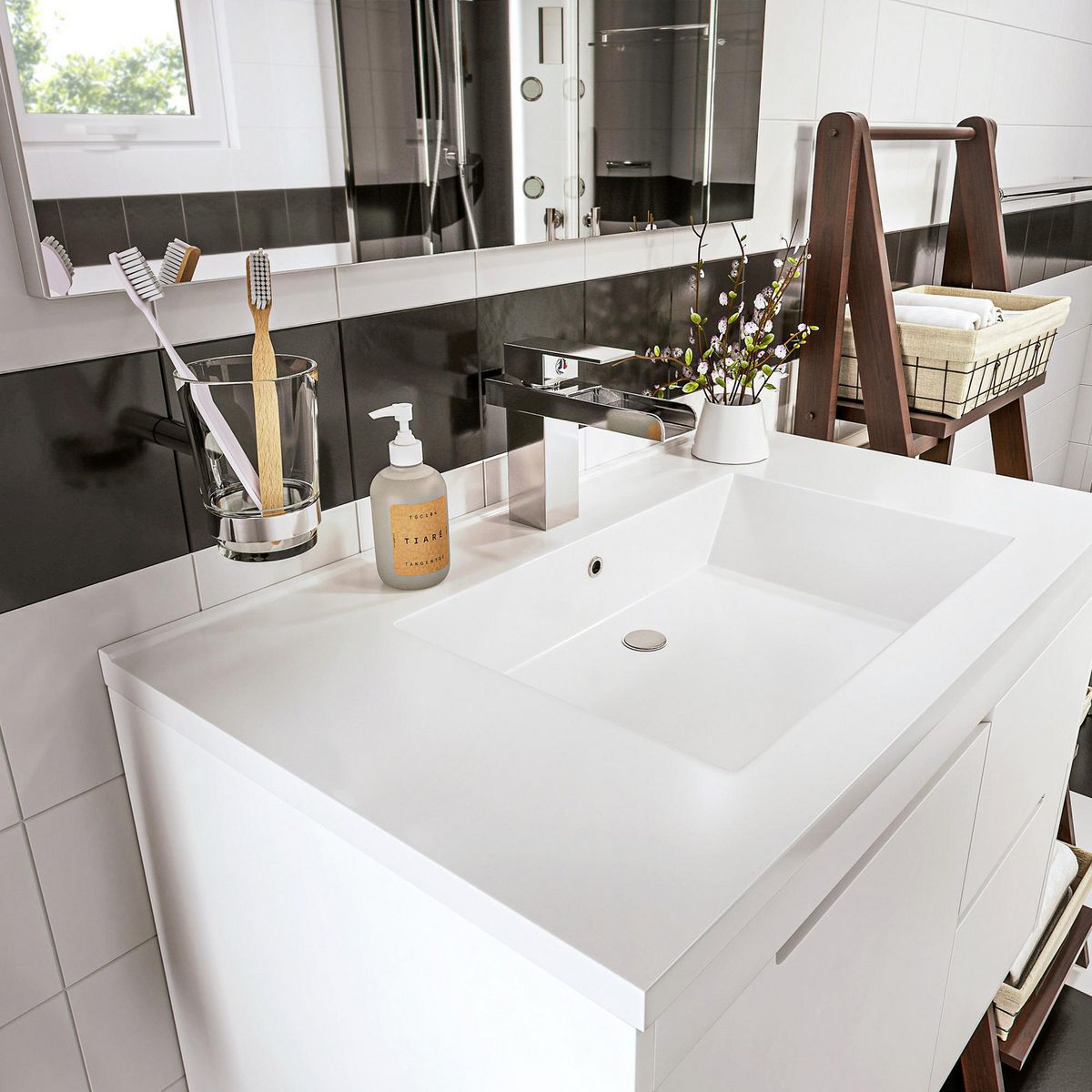 SENSI DACQUA - Llave de Lavatorio Monomando Bacoli