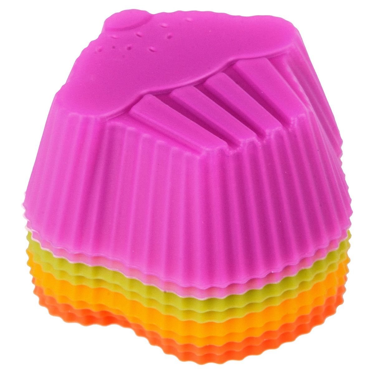 JUST HOME COLLECTION - Setx8 cupcake silicona