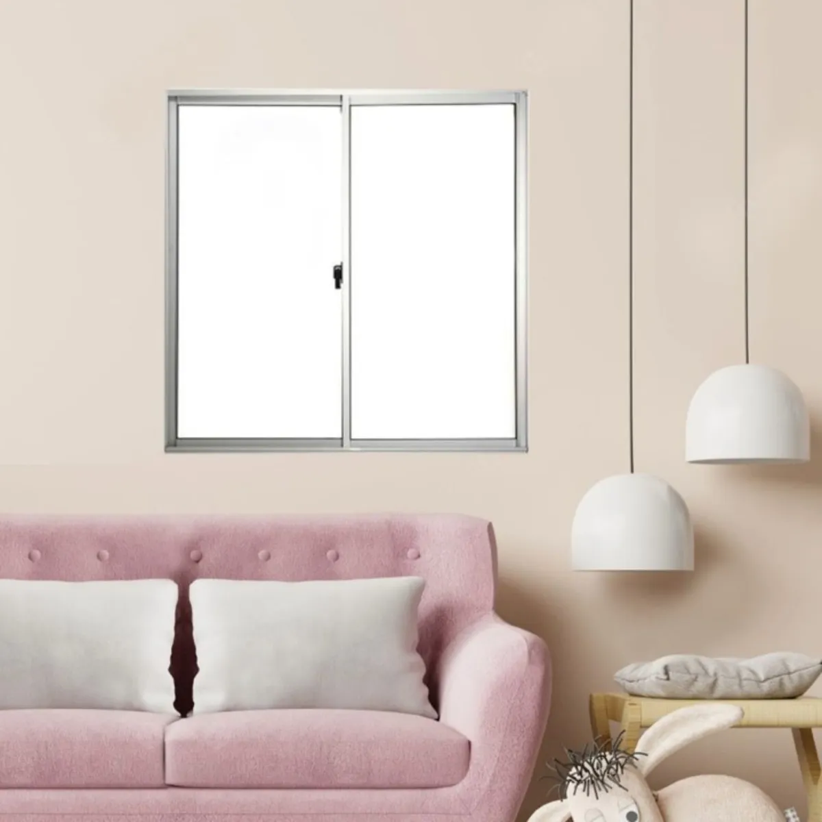 WINTEC - Ventana de Aluminio 120x120cm