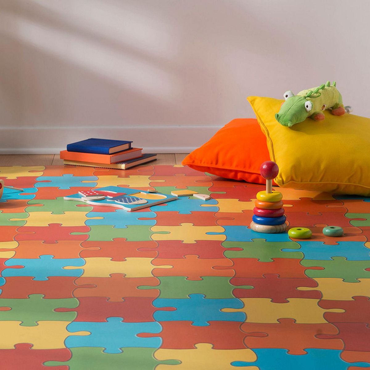 PISOPAK - Pisos Vinílico para Niños Rompecabeza 3mm - Venta por metro cuadrado