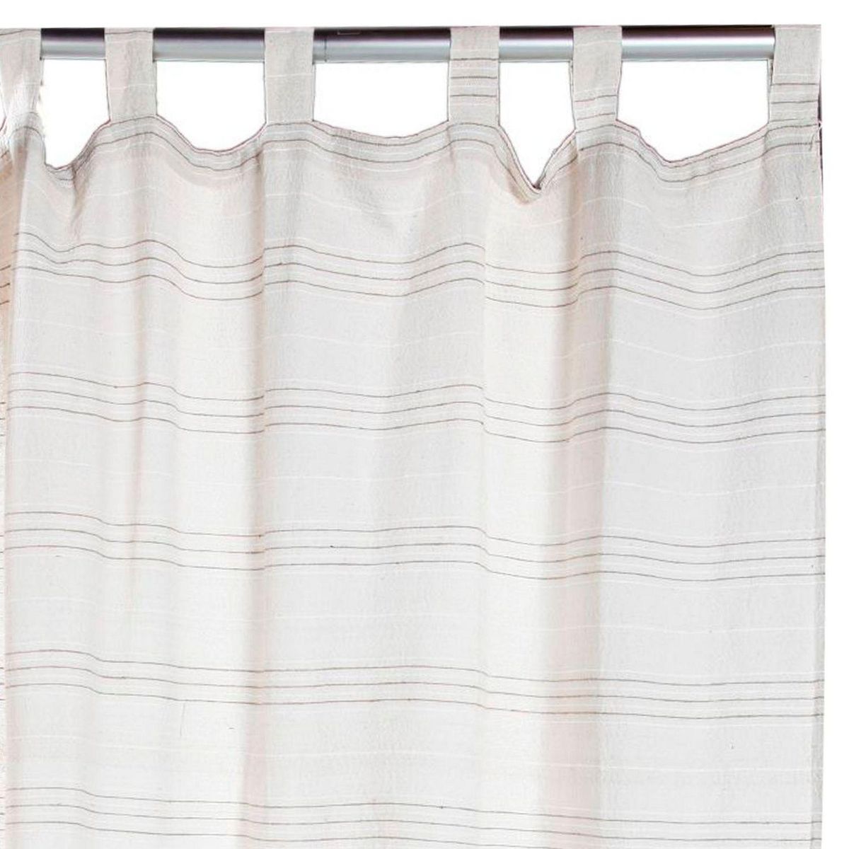 JUST HOME COLLECTION - Cortina de Tela Rayas 140x220cm