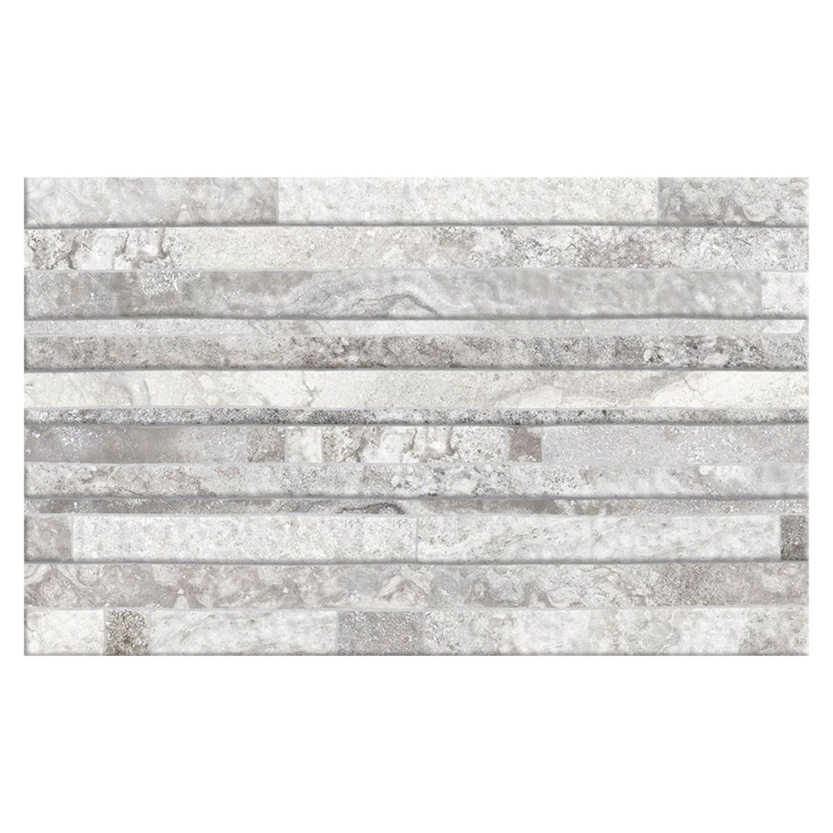 SAN LORENZO - Cerámica Gris Fachaleta 27x46cm 1.70 m2 Romance