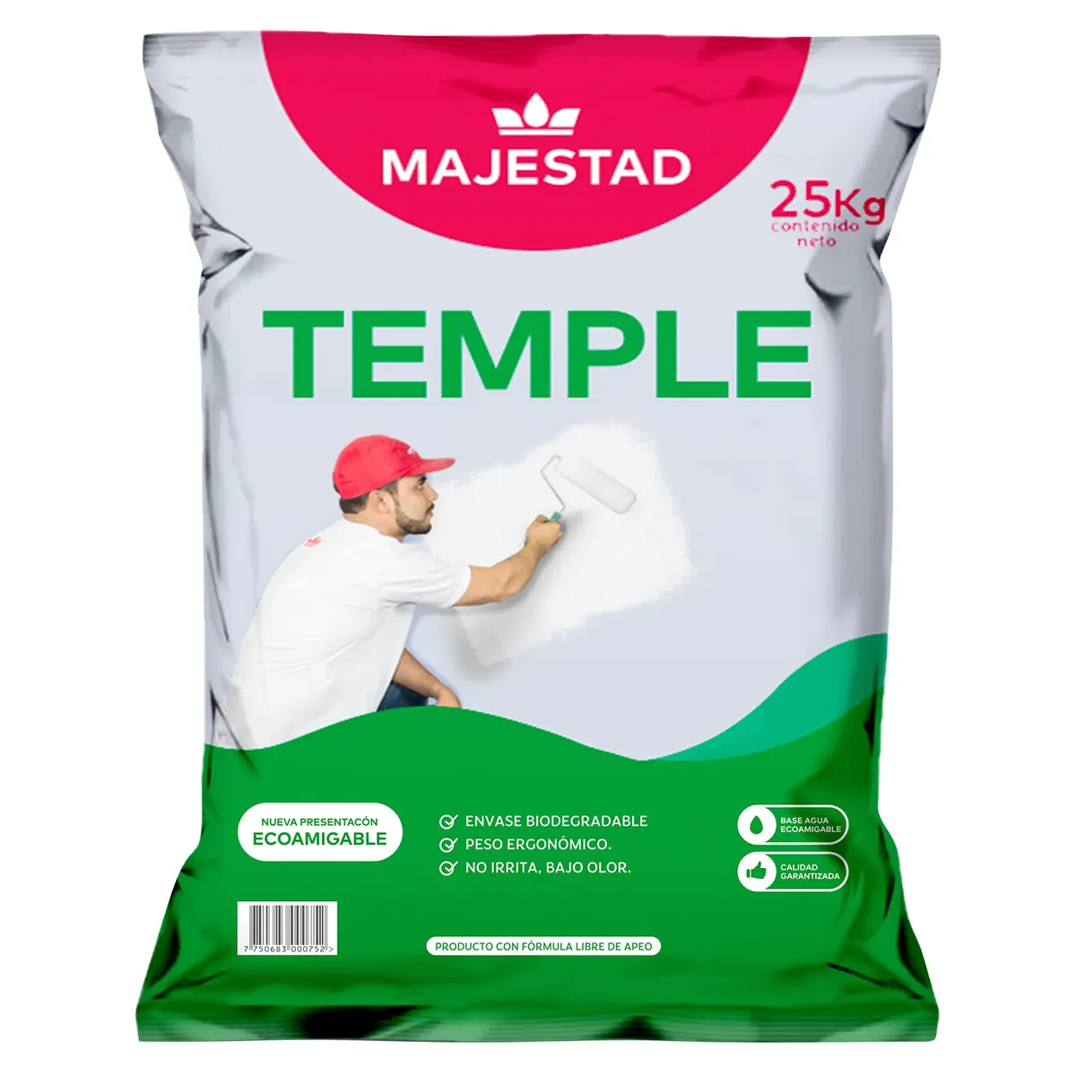 MAJESTAD - Temple fino Majestad 25 kg