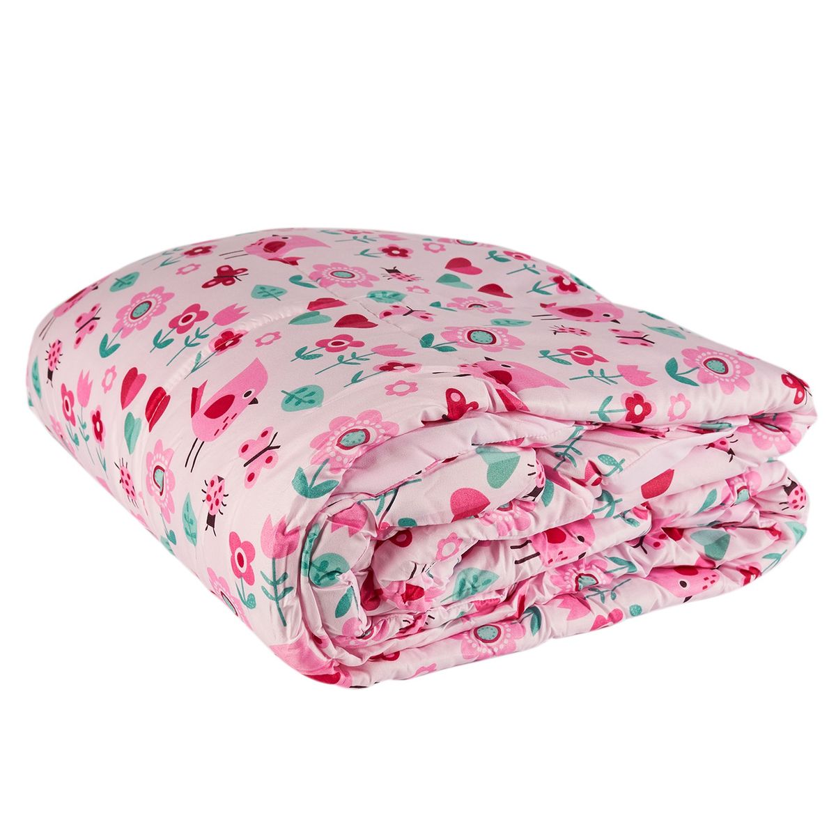 JUST HOME COLLECTION - Edredón 1.5 plazas estampado