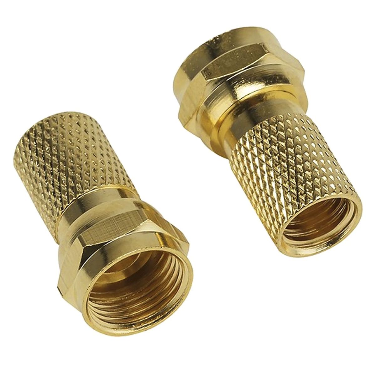 DAIRU - Conector Atornillable RG-6 Gold