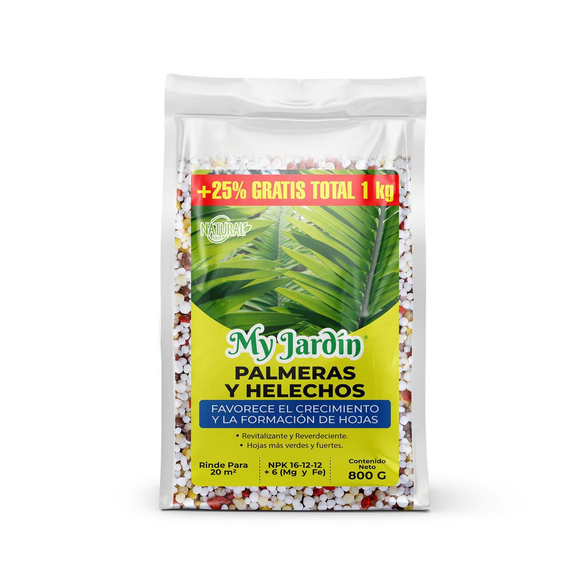  - Fertilizante para Palmeras y Helechos 800gr