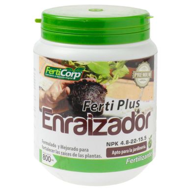 Fertilizante Enraizador 800gr Nitrgeno, fosforo y potasio 9 cm14.5 cm9 cm