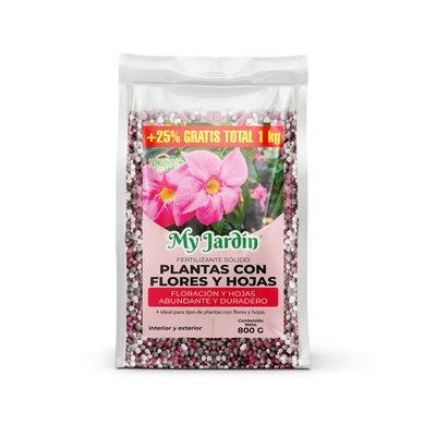 Fertilizante Flores 800gr Nitrgeno, fosforo y potasio 9 cm14.5 cm9 cm