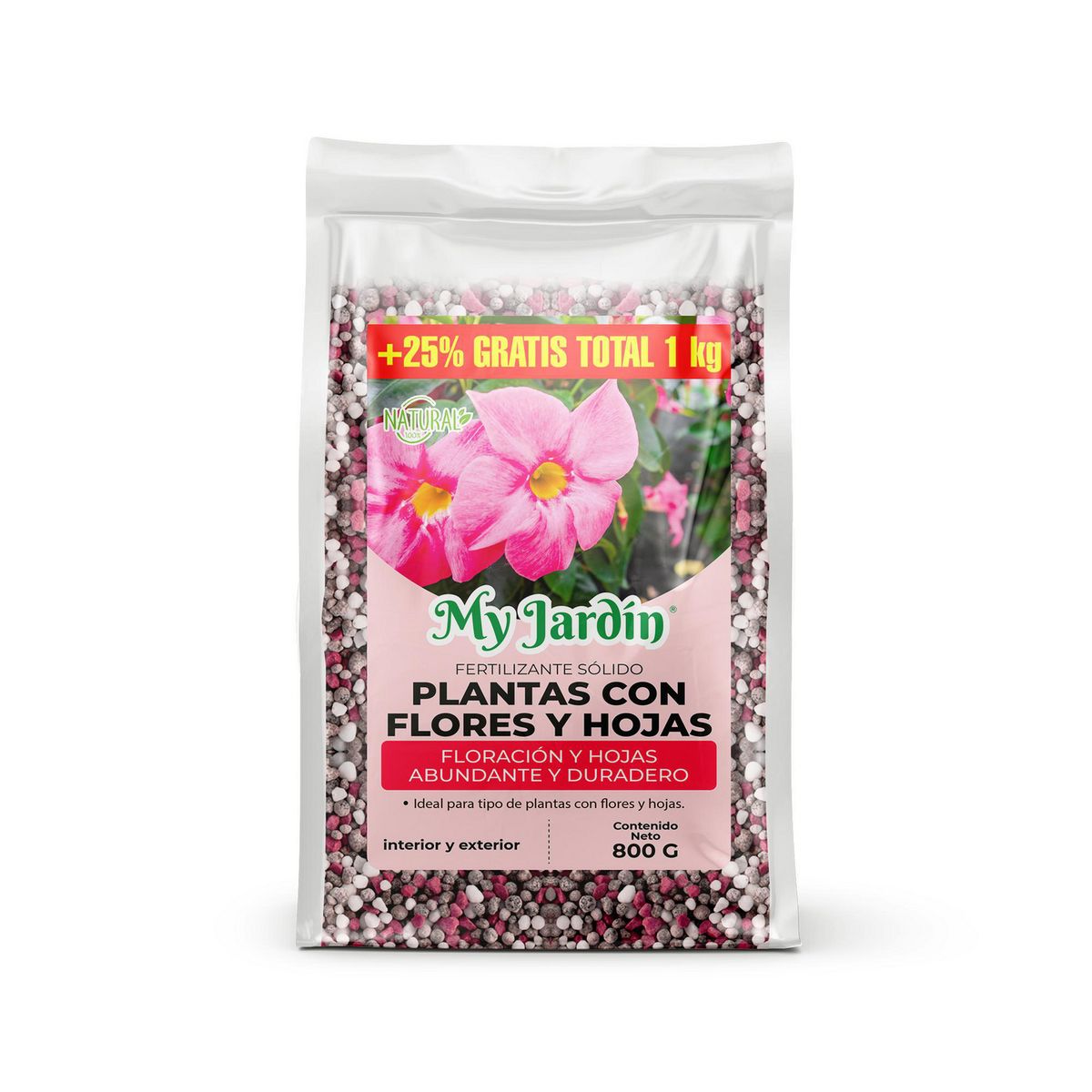  - Fertilizante para Plantas con Flores y Hojas 800gr