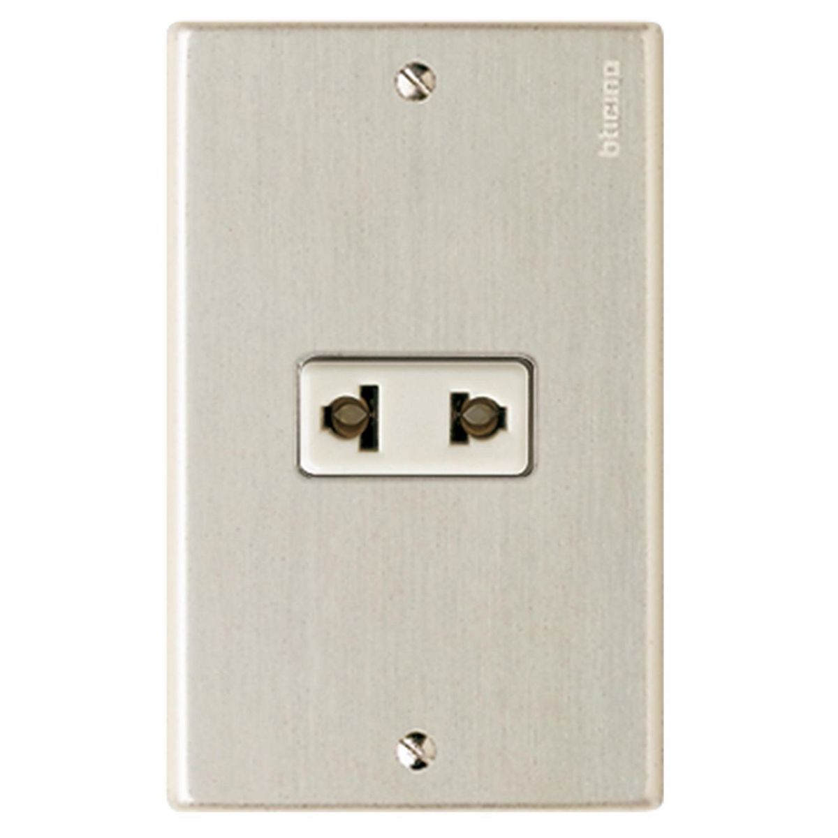 BTICINO - Tomacorriente Simple Magic Champagne