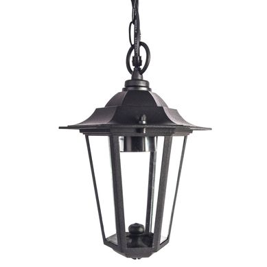 Farol colgante negro 1 luz