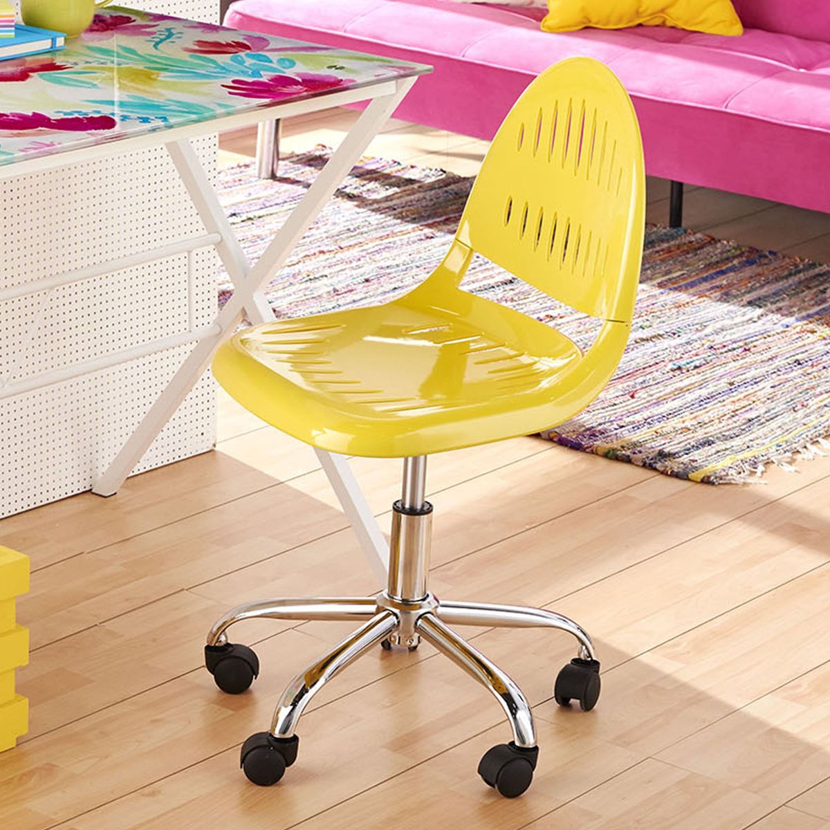 JUST HOME COLLECTION - Silla Cagliari amarilla