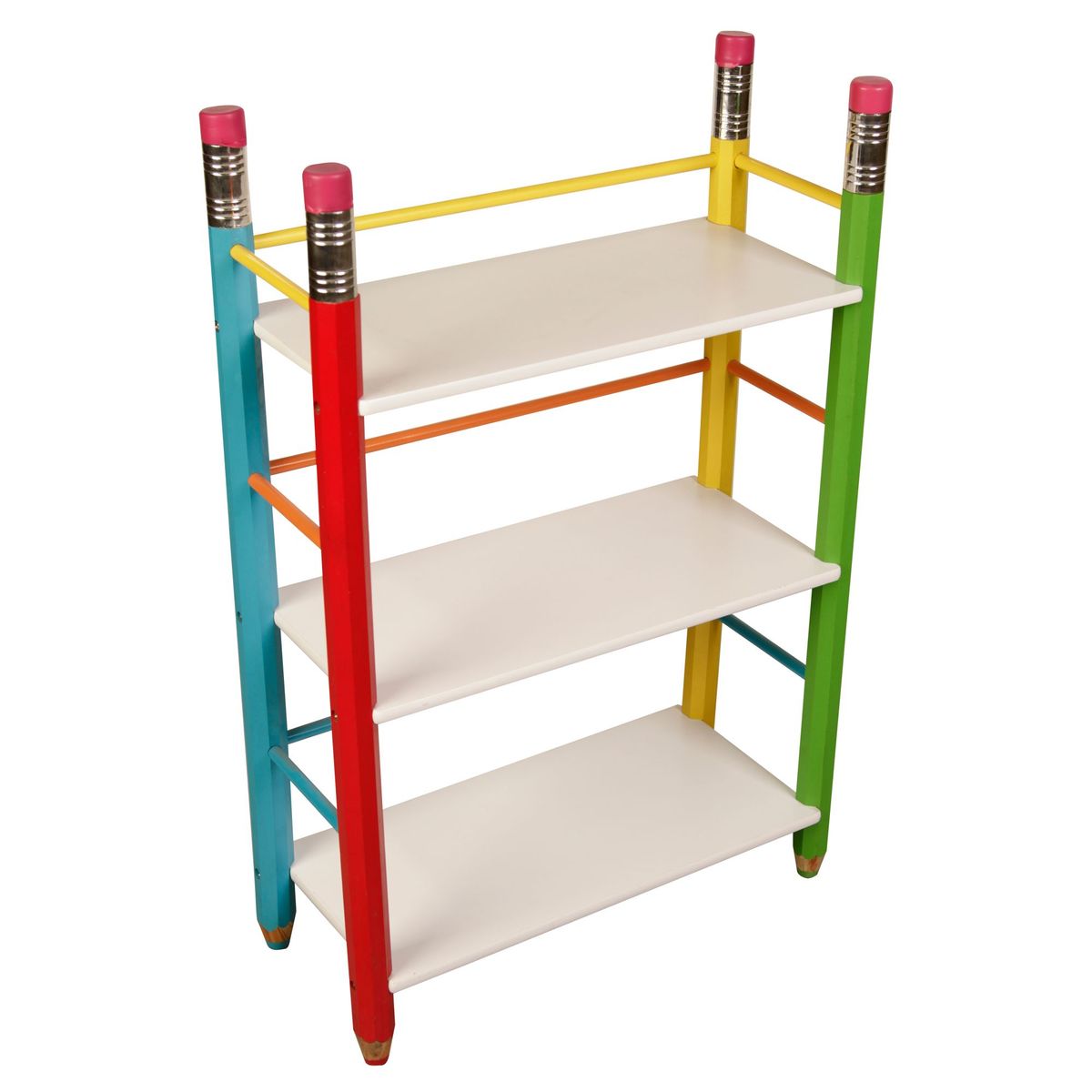 JUST HOME COLLECTION - Biblioteca infantil de 3 repisas