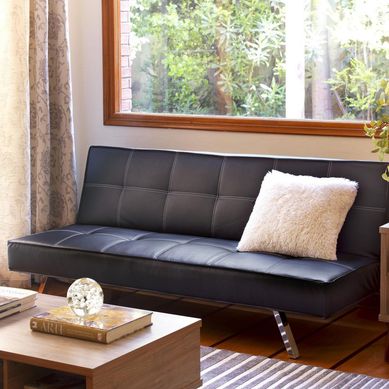 Sof Cama 3 cuerpos Niza Negro
