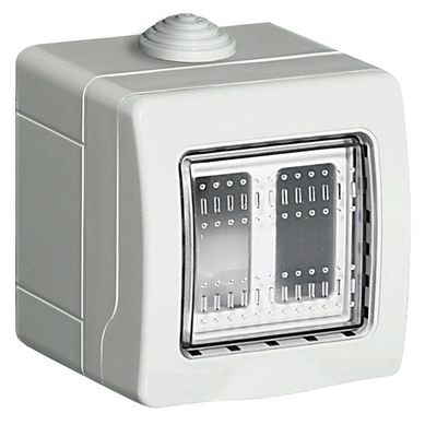 Caja Doble Idrobox  Blanco