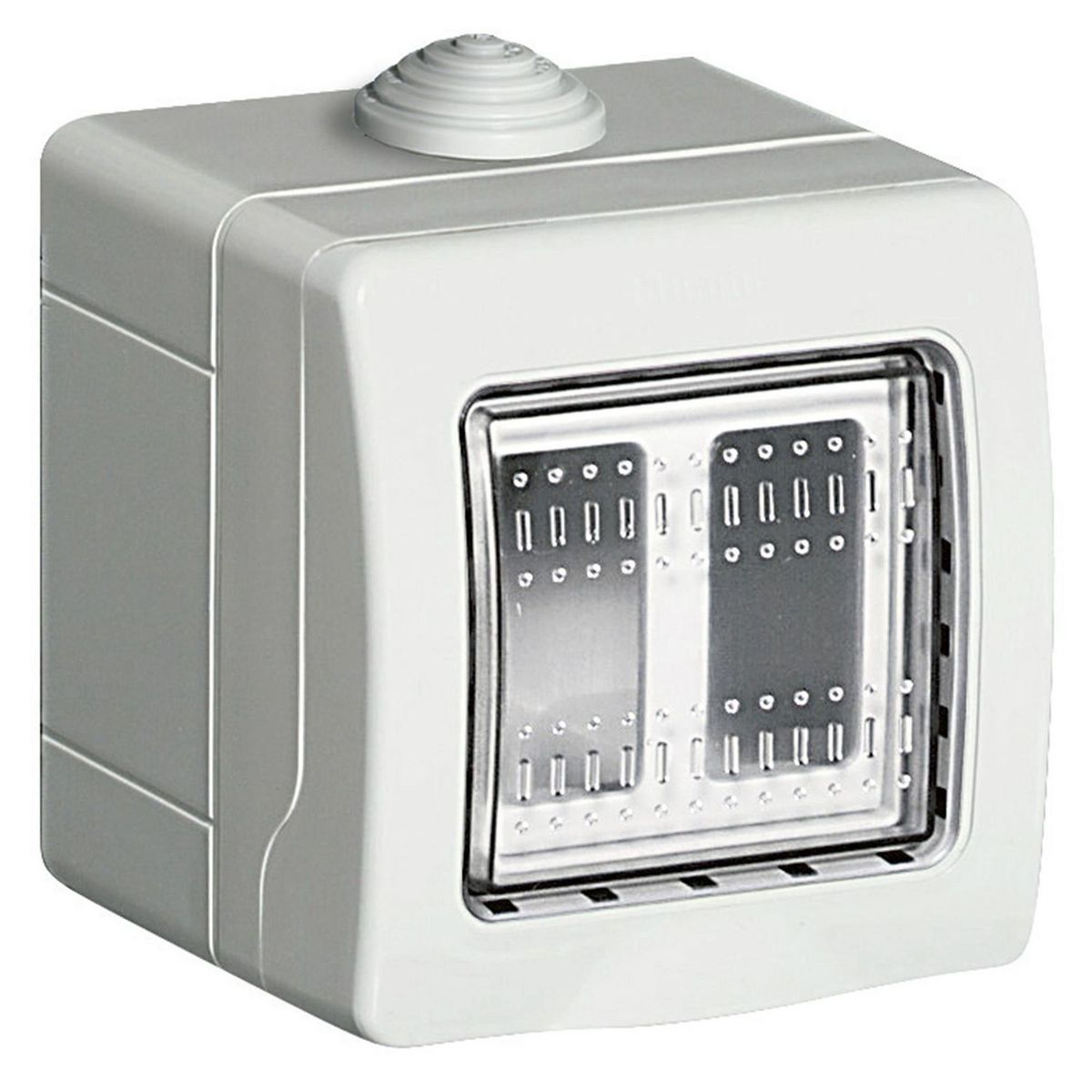 BTICINO - Caja Doble Idrobox Matix Blanco