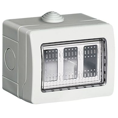 Caja Triple Idrobox  Blanco