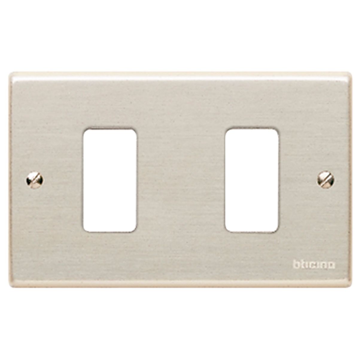 BTICINO - Placa Doble Magic Champagne