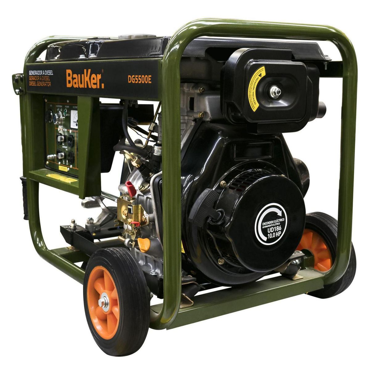 BAUKER - Generador a Diesel 5500W Bauker