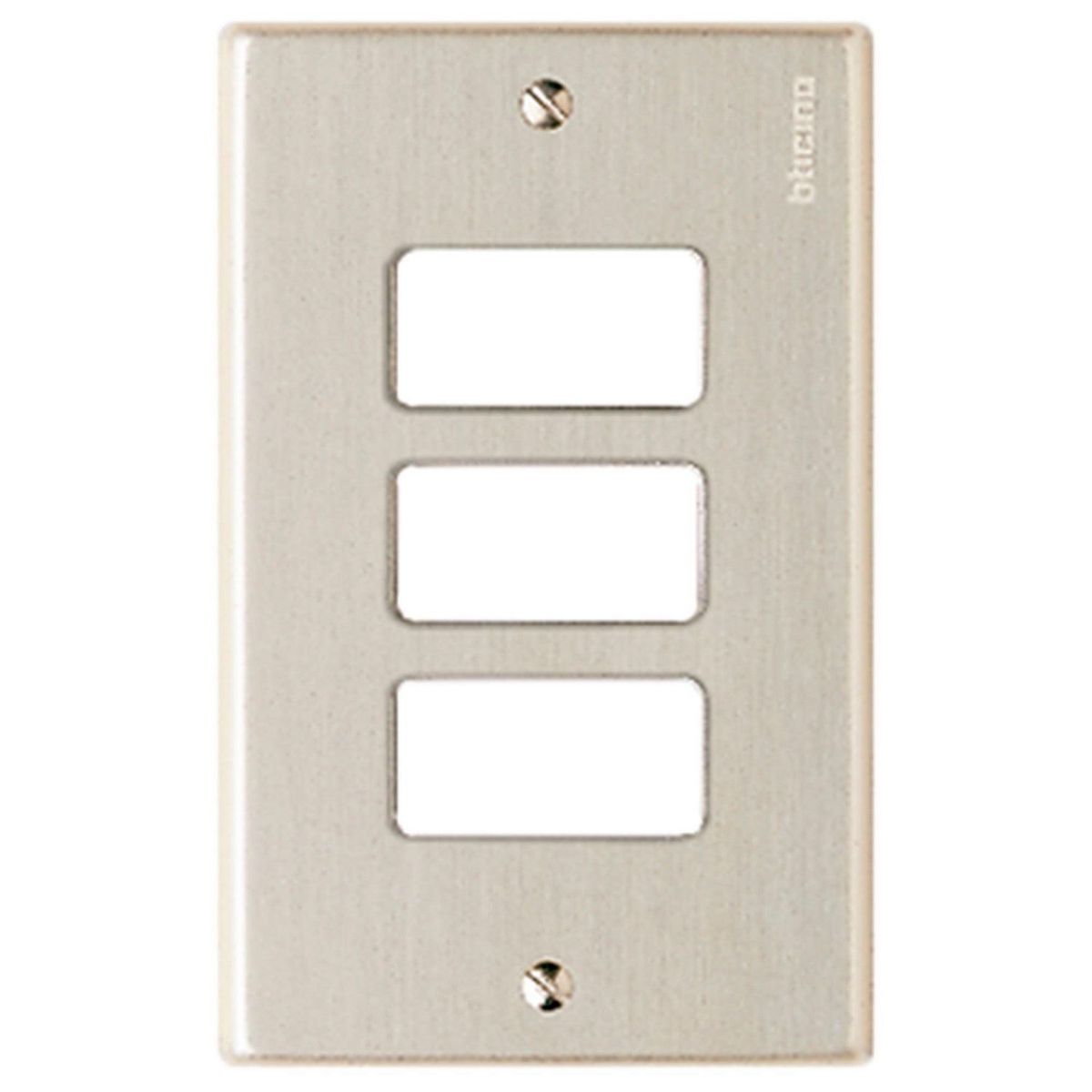 BTICINO - Placa Triple Magic Champagne