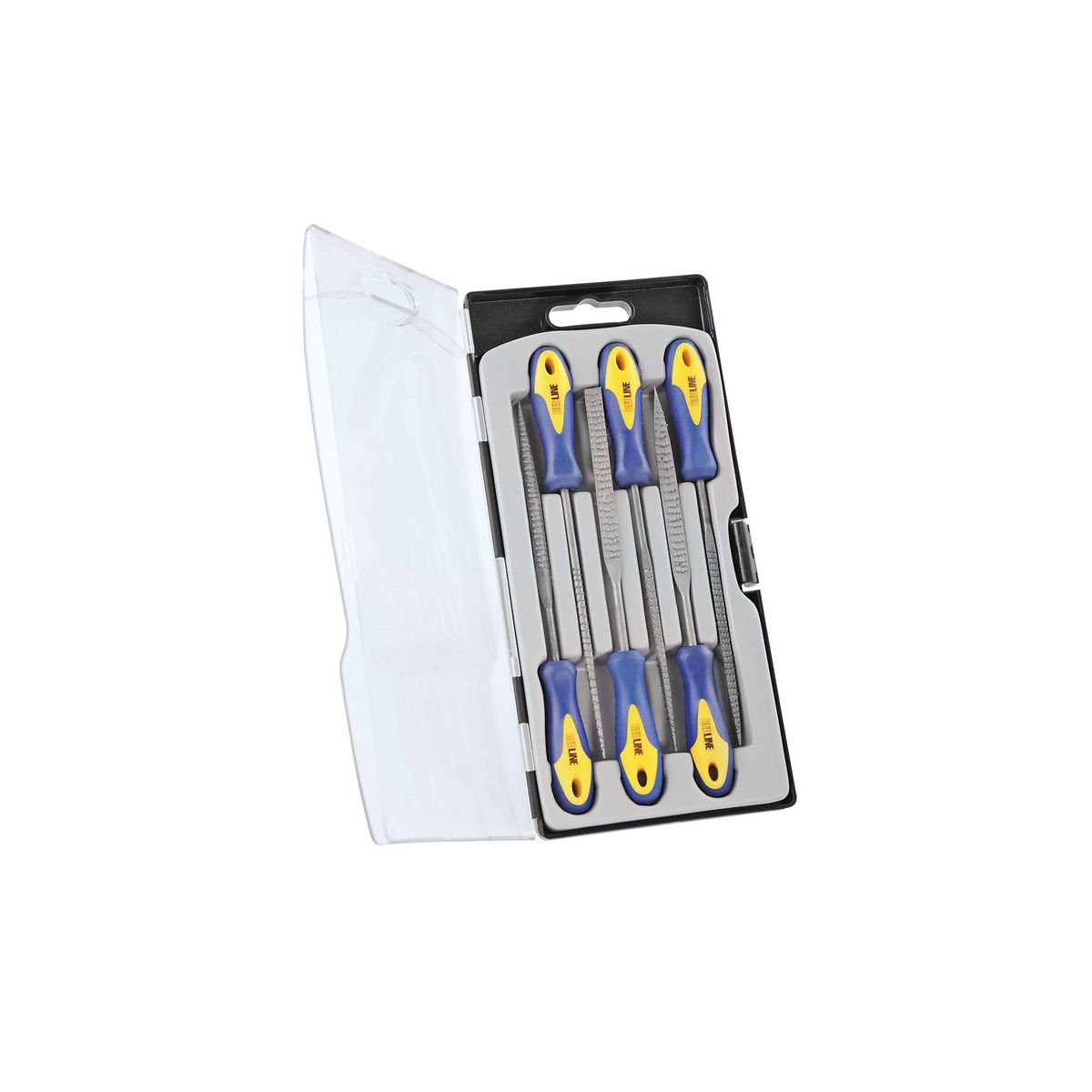 REDLINE - Set 6 Limas Para Madera 4" Acerp Redline