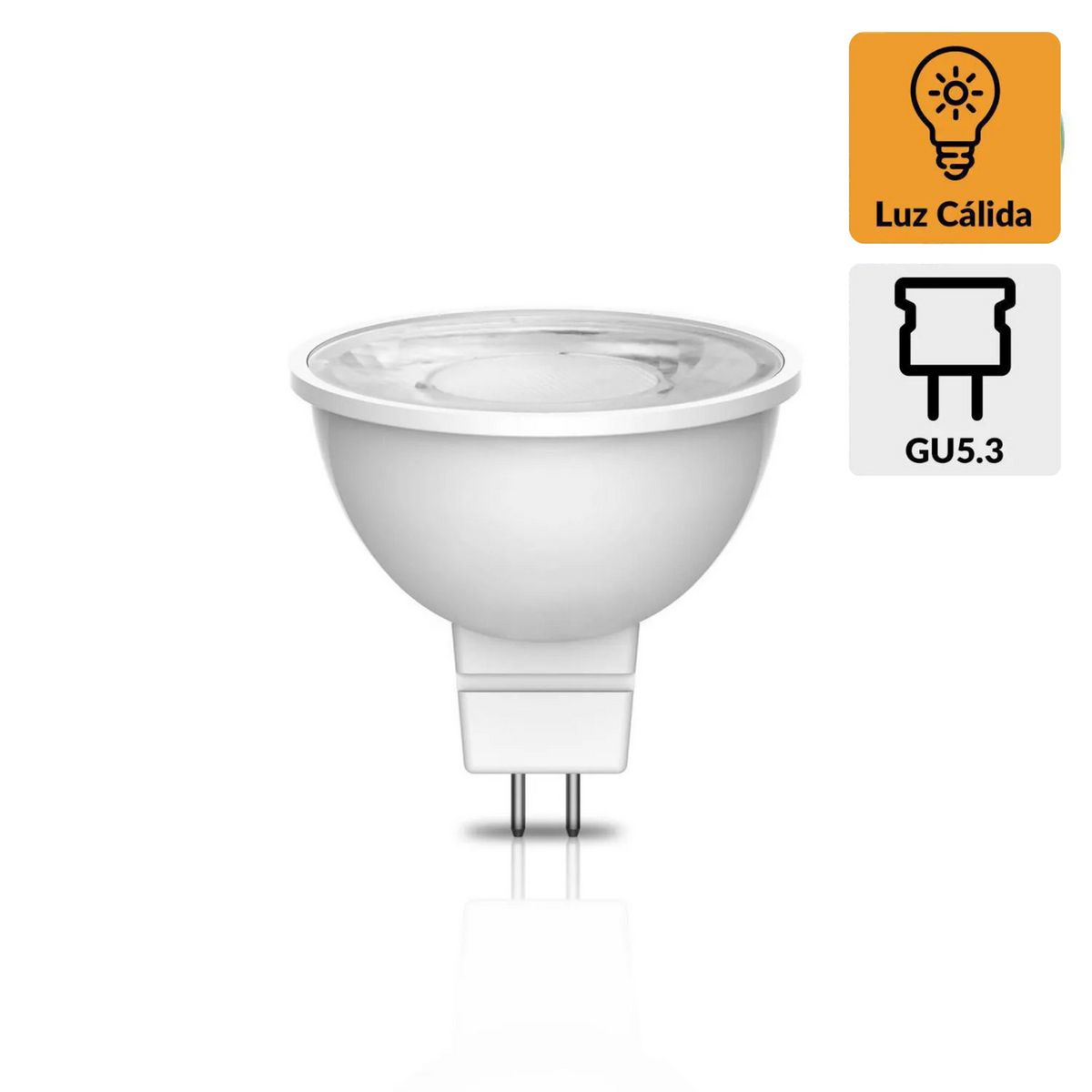 LIGHTECH - Foco Dicroico LED 4W GU5.3 Luz Calida