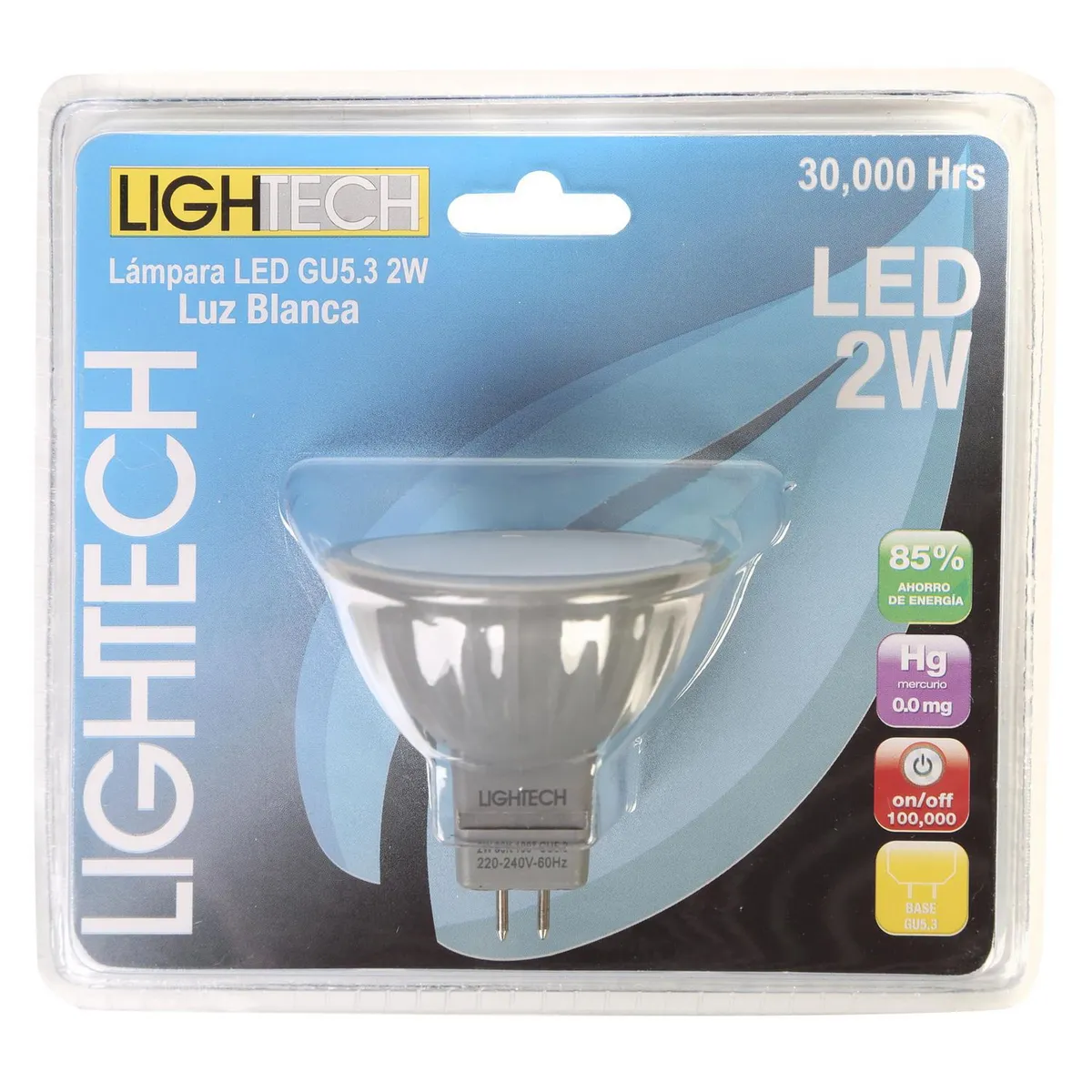 LIGHTECH - Foco Dicroico LED 4W GU5.3 Luz Fría