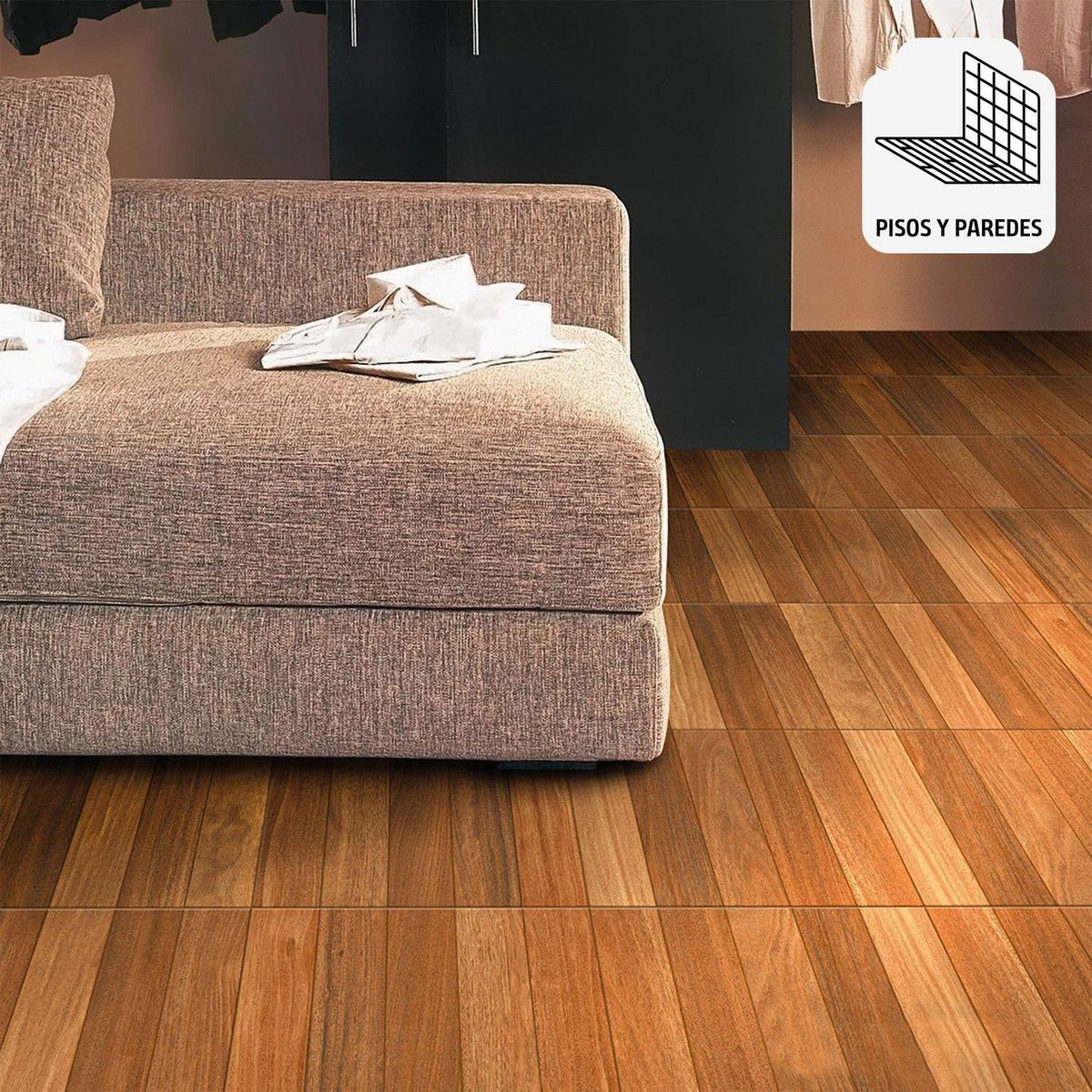 SAN LORENZO - Cerámica Beige 46x46 Maderadas Mate 2.08 m2