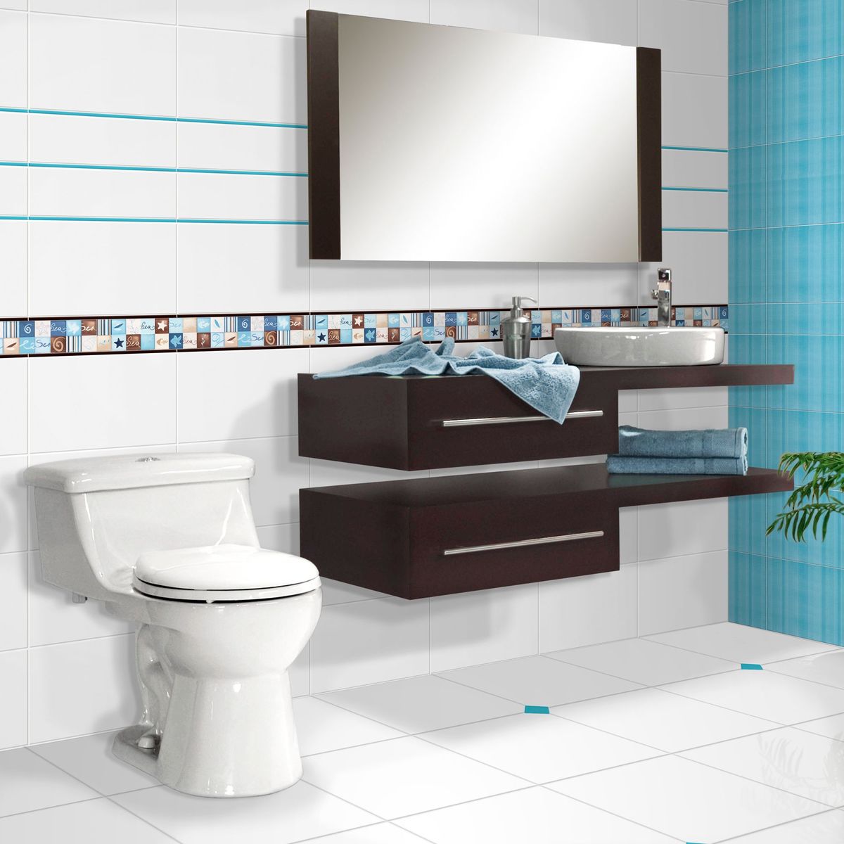 KANTU - Listelo Mediterráneo 40x5.5cm