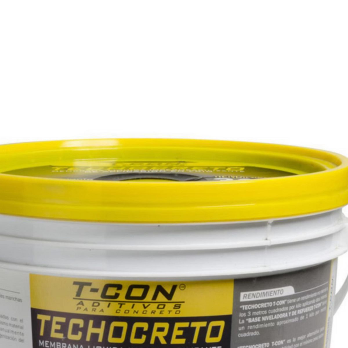 T CON MICROCEMENTO - Sellador impermeabilizante Techocreto blanco 1 gl