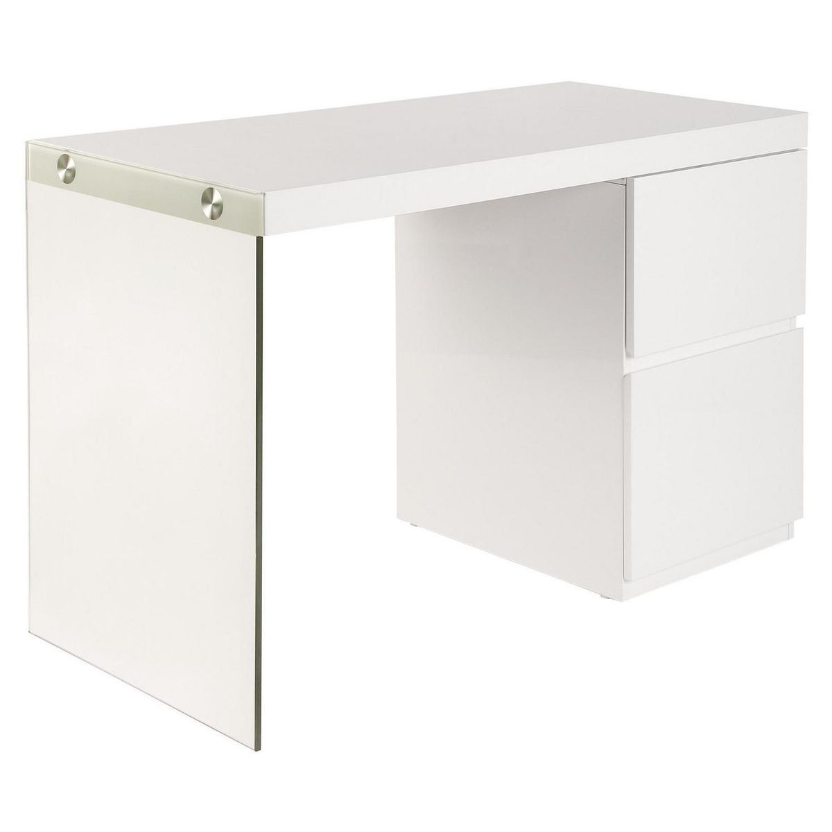 JUST HOME COLLECTION - Escritorio Blanco Lacado