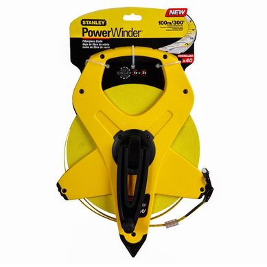 Cinta Mtrica 100m Fibra De Vidrio Stanley
