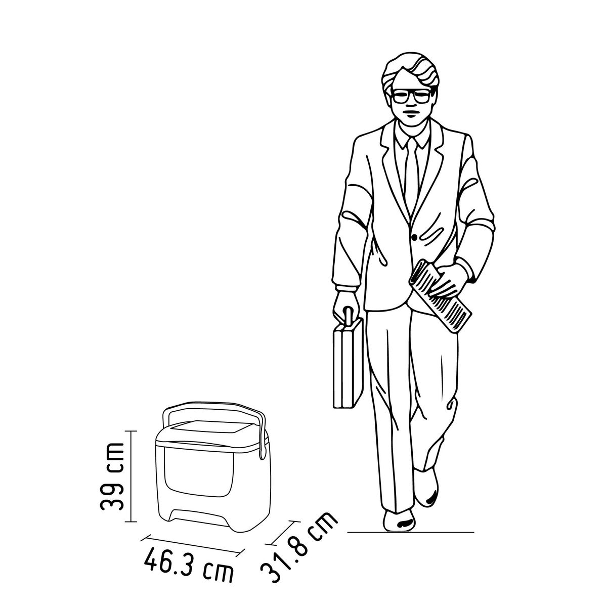 IGLOO - Cooler Igloo Azul 26 L