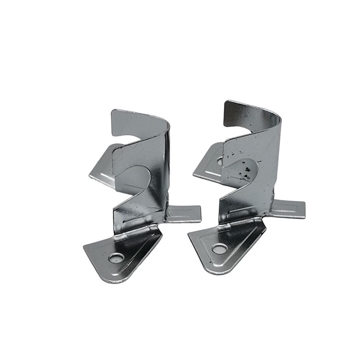 METALHSA - Soporte simple Techo cromado 16mm (2un)