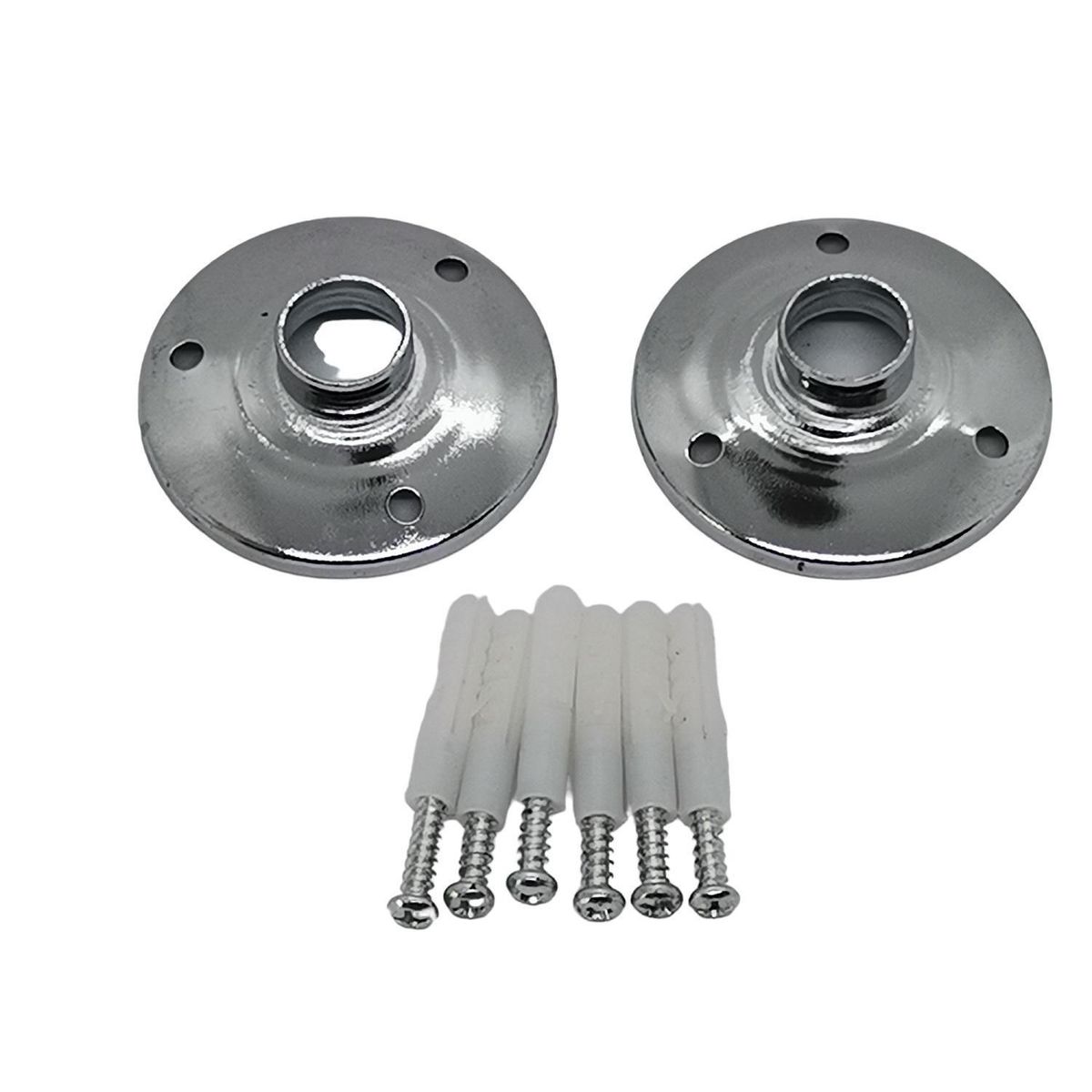 METALHSA - Soporte Lateral cromado 16mm (2un)