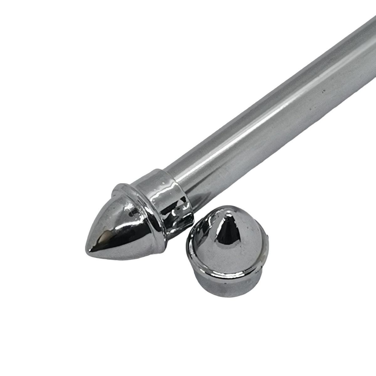 METALHSA - Terminal Tope cromado 16mm (2un)