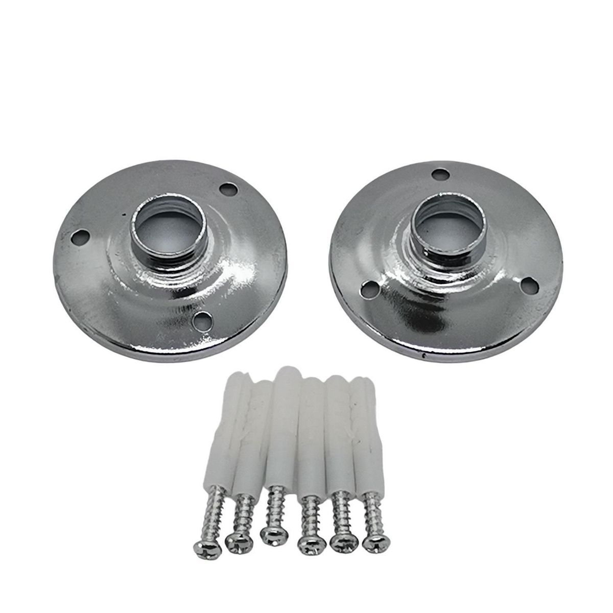 METALHSA - Soporte Lateral cromado 12mm (2un)