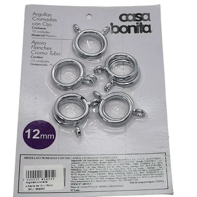 Set de 10 Argollas para Barras