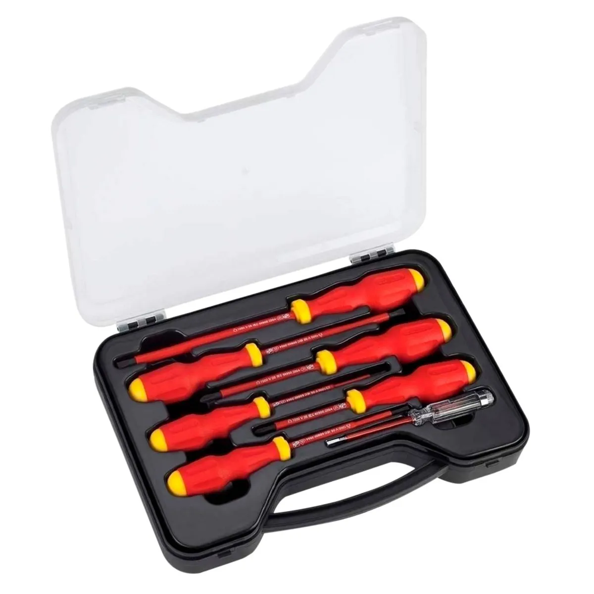 STANLEY - Set 7 Desarmadores Aislados Stanley VDE 1000V