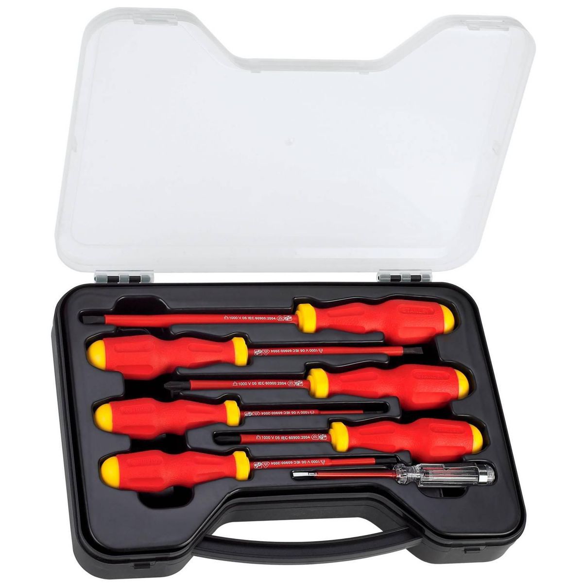 STANLEY - Set 7 Desarmadores Aislados Stanley VDE 1000V