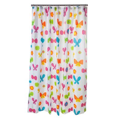 Cortina de bao Mariposas 178x180cm